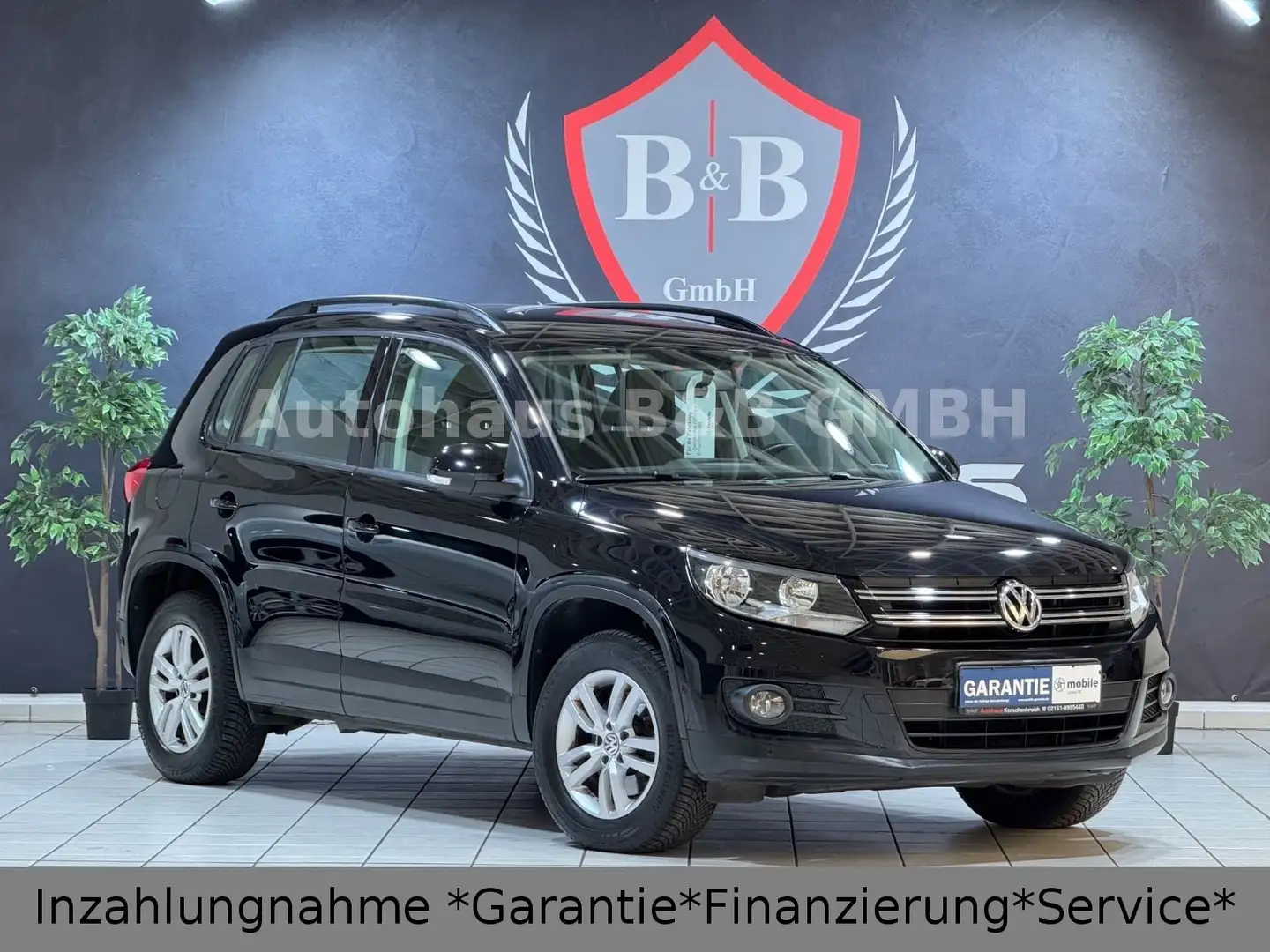 Volkswagen Tiguan 1.4TSI*2.HD*Scheckheft**AHK*PDC*Allwetter Noir - 1