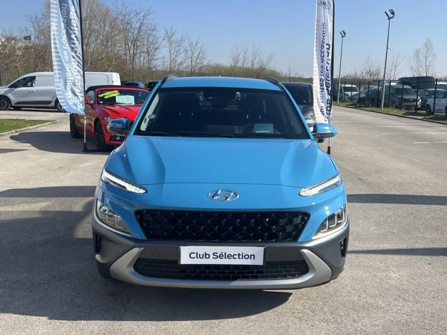 Hyundai KONA 1.6 GDi 141ch Hybrid Creative DCT-6 Bleu - 2