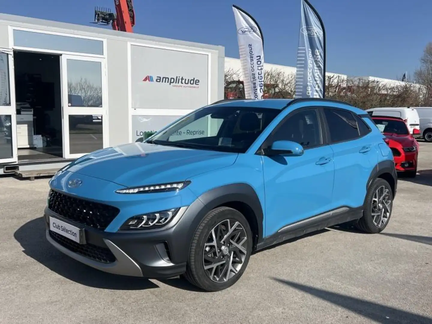 Hyundai KONA 1.6 GDi 141ch Hybrid Creative DCT-6 Bleu - 1