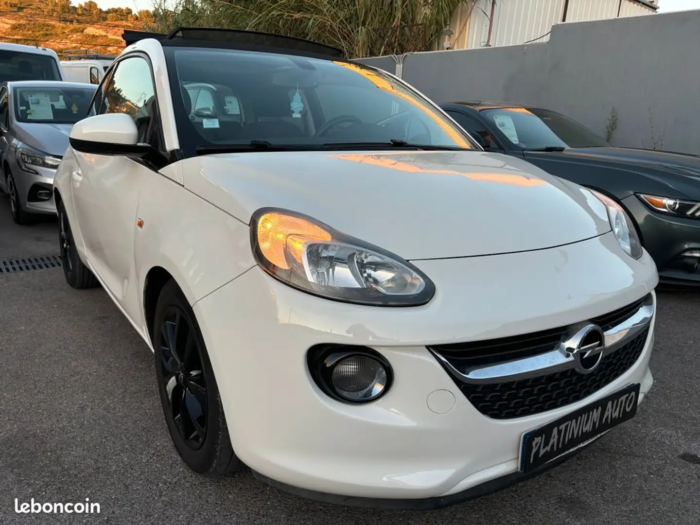 Opel Adam 1.4 87 S&S Black Edition Blanc - 1