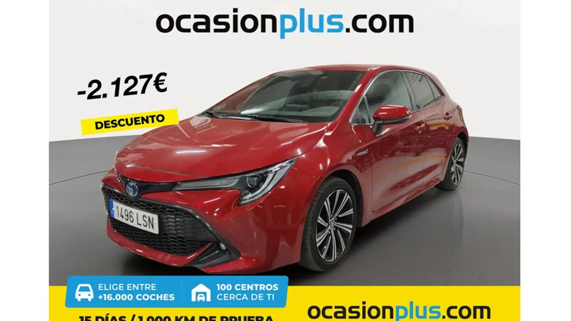 Toyota Corolla 180H Style Rojo - 1