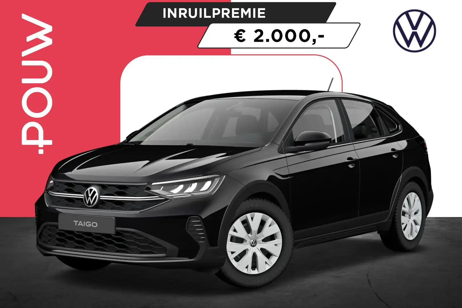 Volkswagen Taigo 1.0 TSI 95pk Edition | DAB Ontvanger | Cruise Cont Zwart - 1