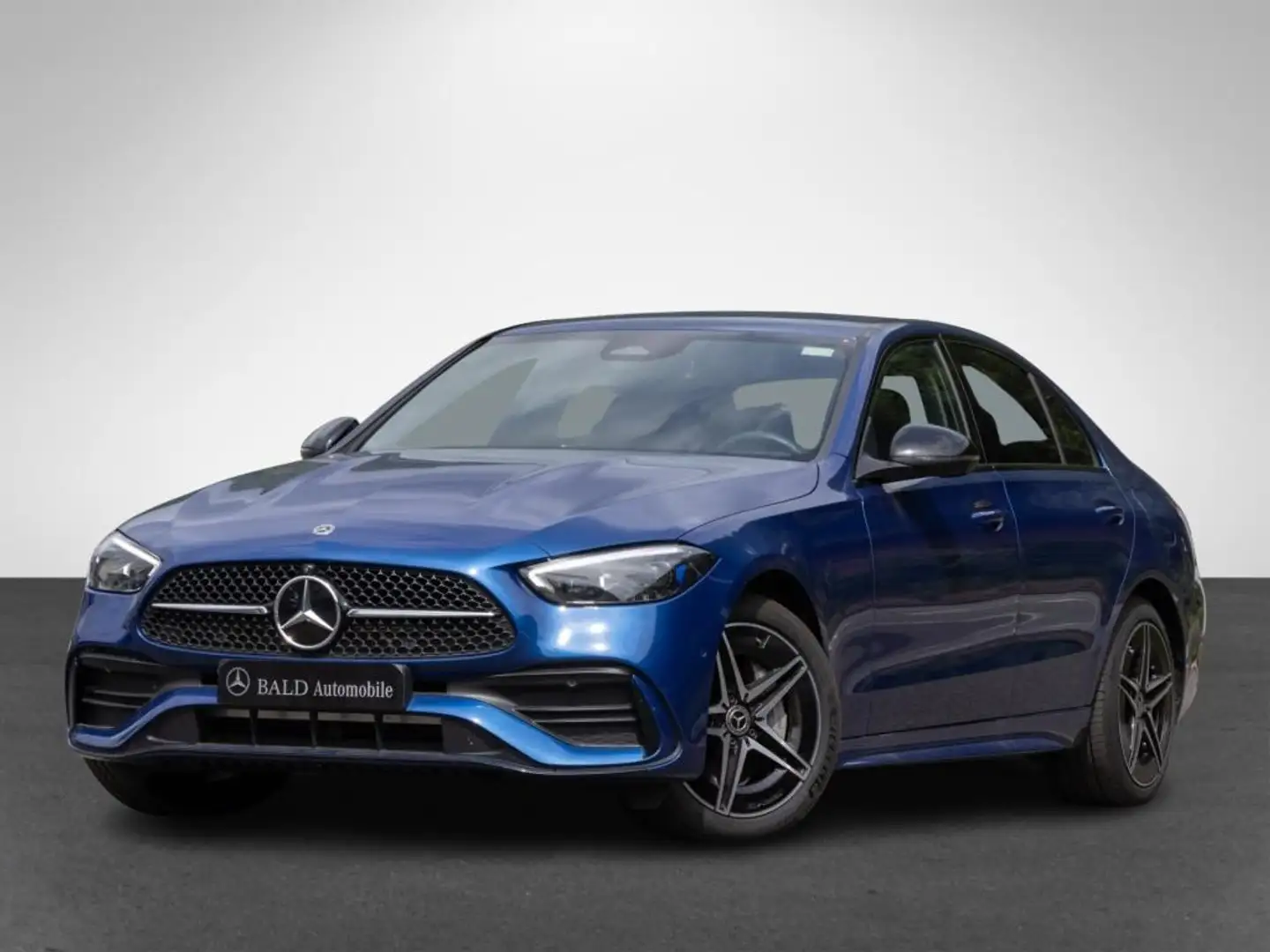 Mercedes-Benz C 300 e AMG/Wide/Digital/Burm3D/360/HUD/Night/18 Bleu - 1