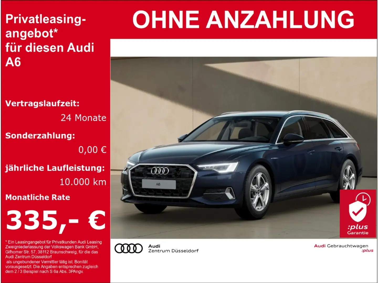 Audi A6 Avant 45 TFSI advanced Blau - 1