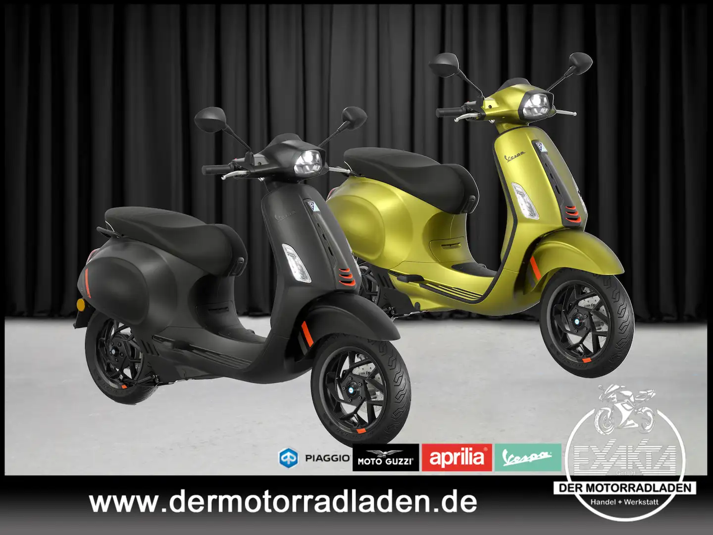 Vespa Elettrica SPRINT S Elettrica E5+ / 2x Farben / ab 2,99% Negro - 1