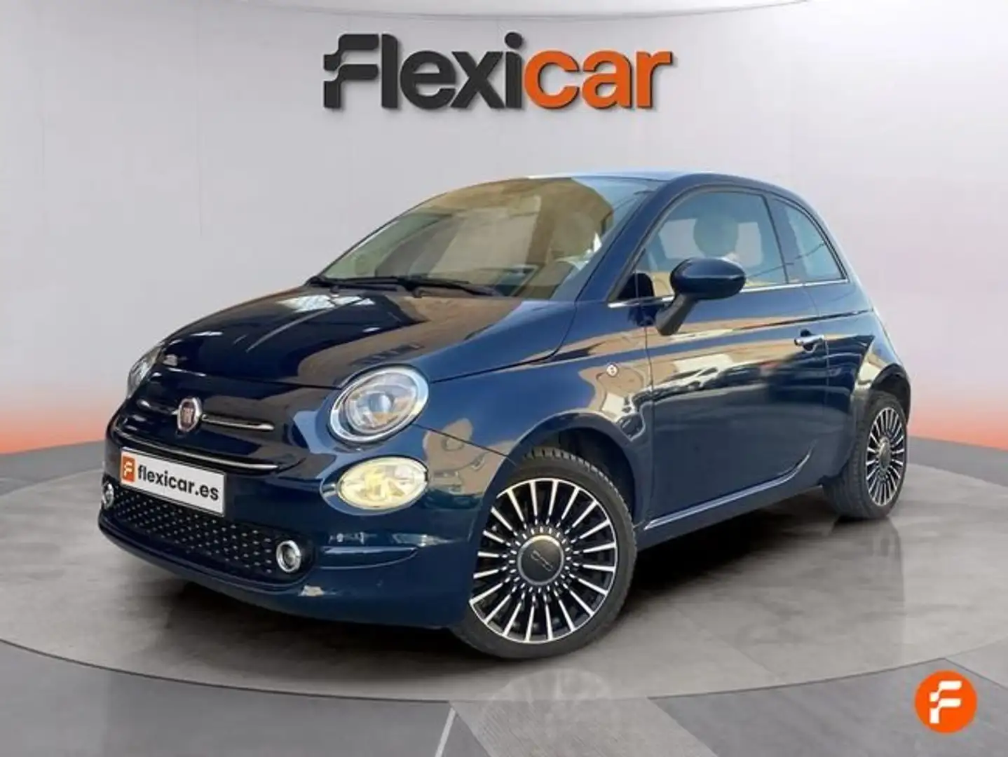 Fiat 500 1.2 8v 51kW (69CV) Lounge Bleu - 2