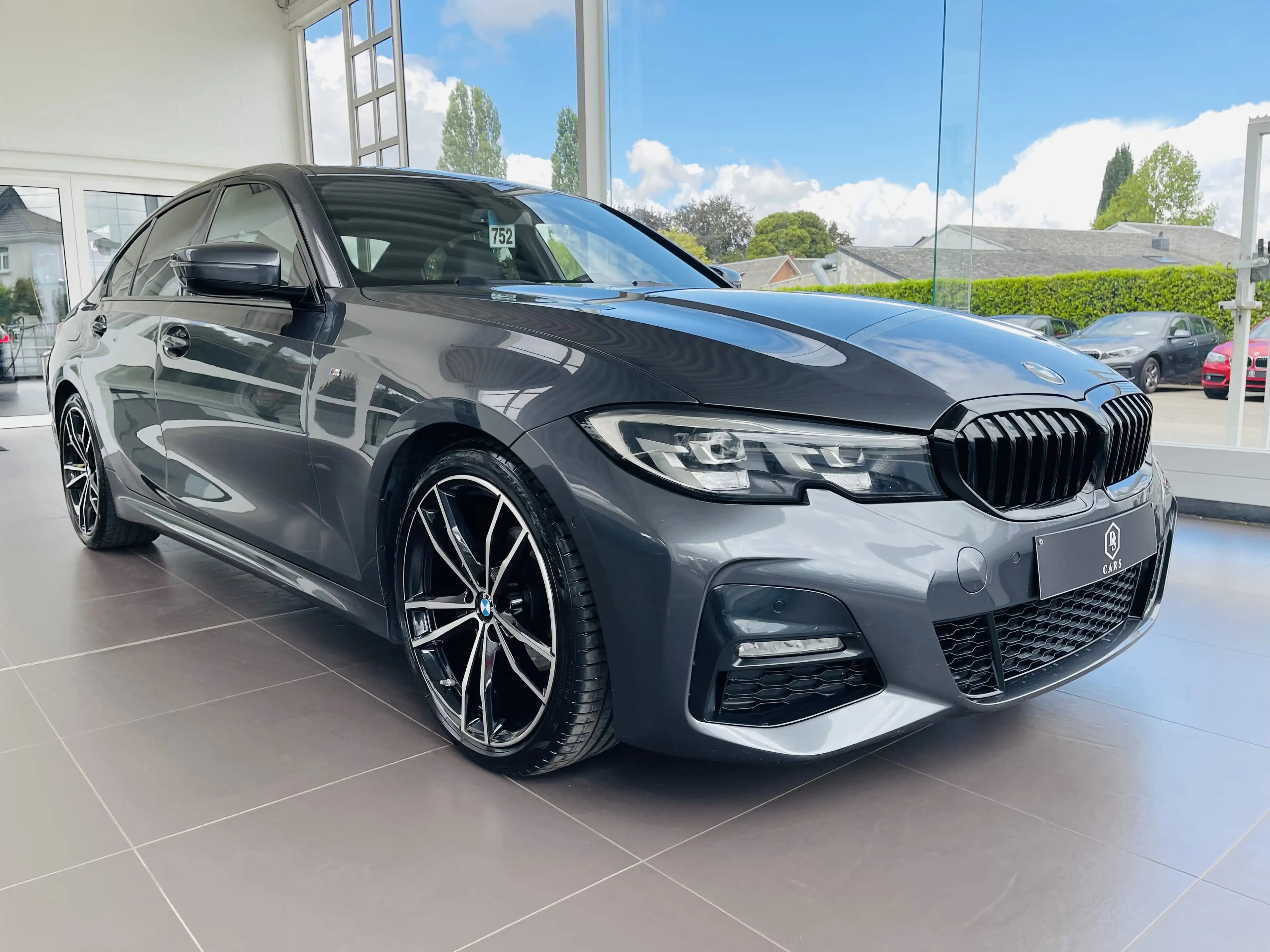 BMW 318 dA *** GARANTIE + PACK M + LED + GPS PRO + CUIR *** — photo 3