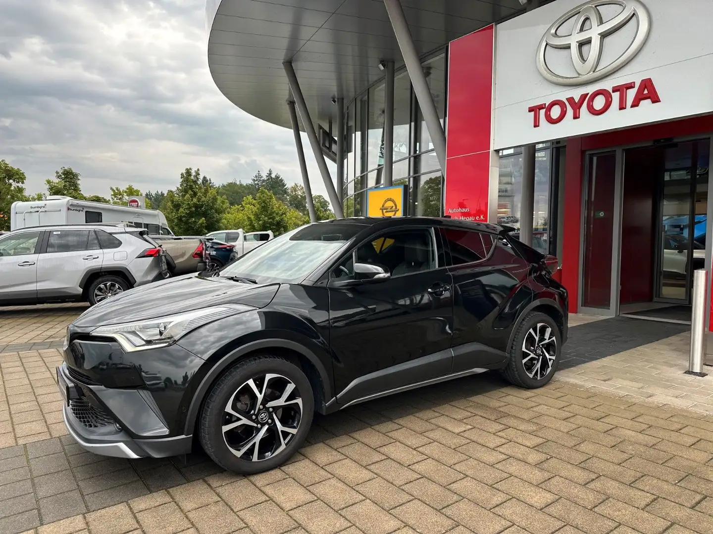Toyota C-HR 1.2 Turbo Lounge,NAVI,LED,KAMERA Schwarz - 2