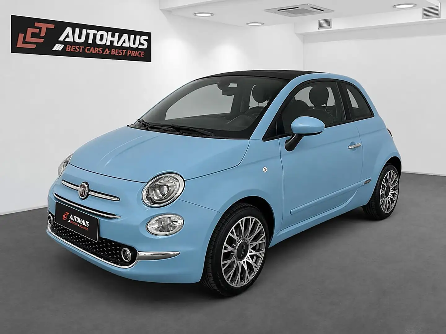 Fiat 500 1,2 | PICKERL BIS 01/2027 | Blau - 1