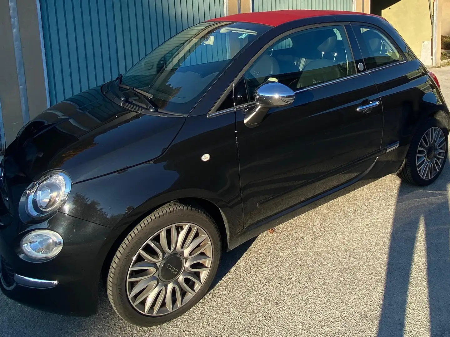 Fiat 500e Mirror Schwarz - 2