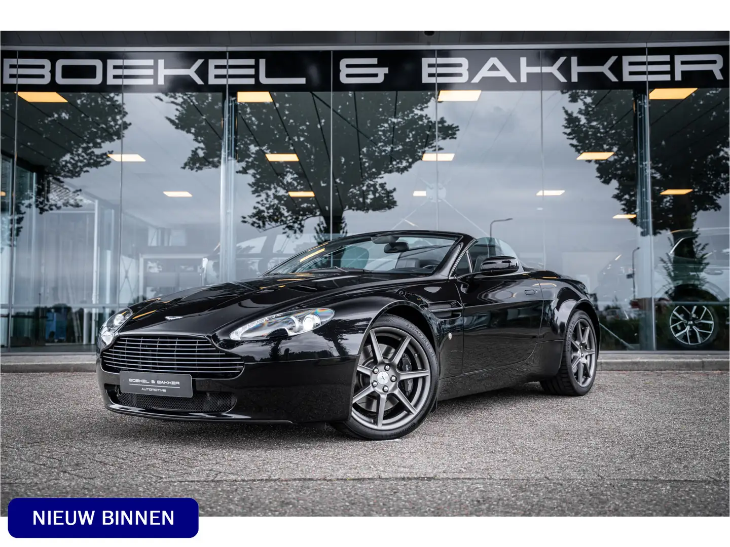Aston Martin Vantage V8 Roadster 4.3 V8 Sportshift ** Youngtimer ** Sti Чёрный - 1