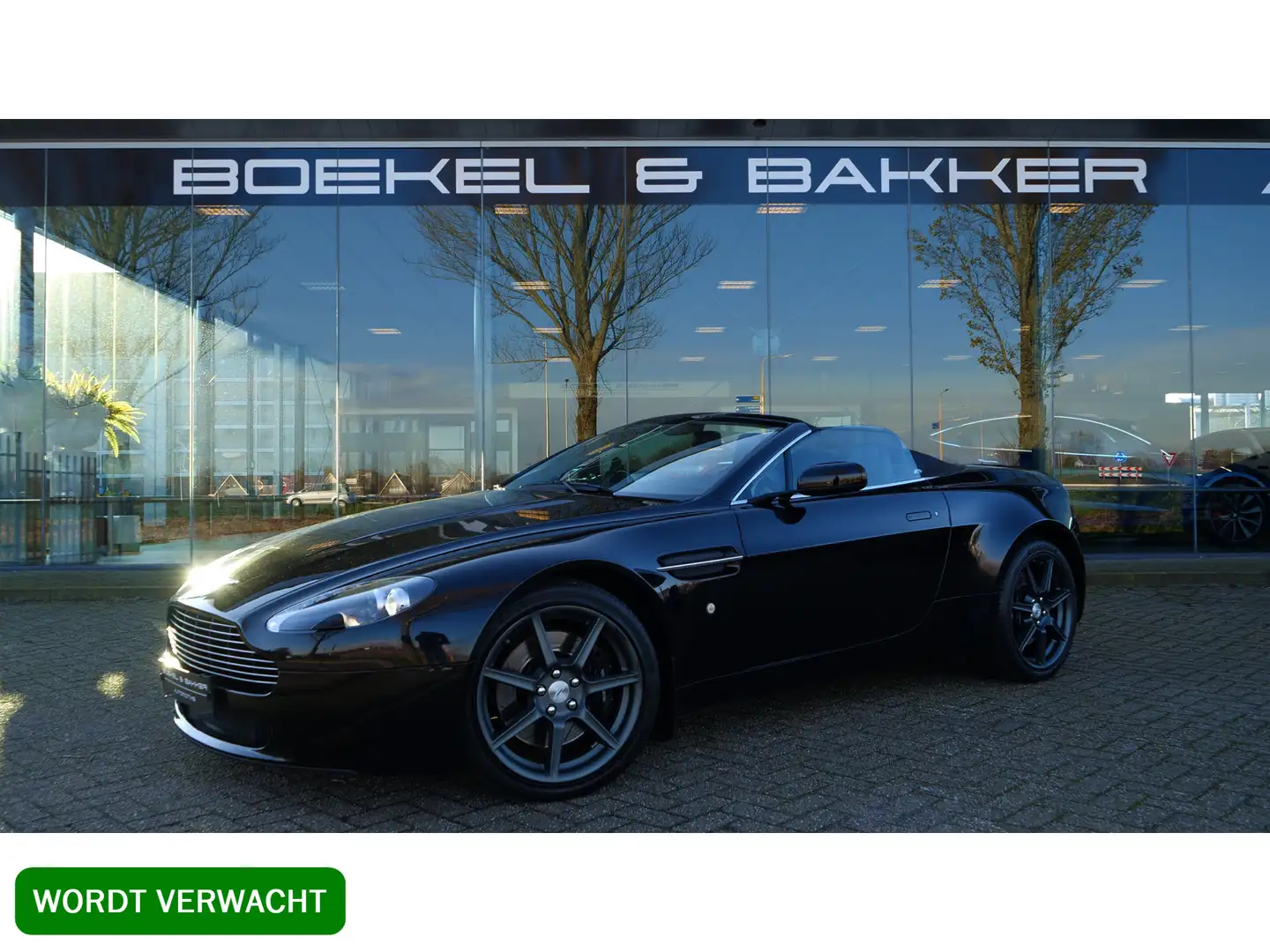 Aston Martin Vantage V8 Roadster 4.3 V8 Sportshift ** Youngtimer ** Sti Zwart - 1