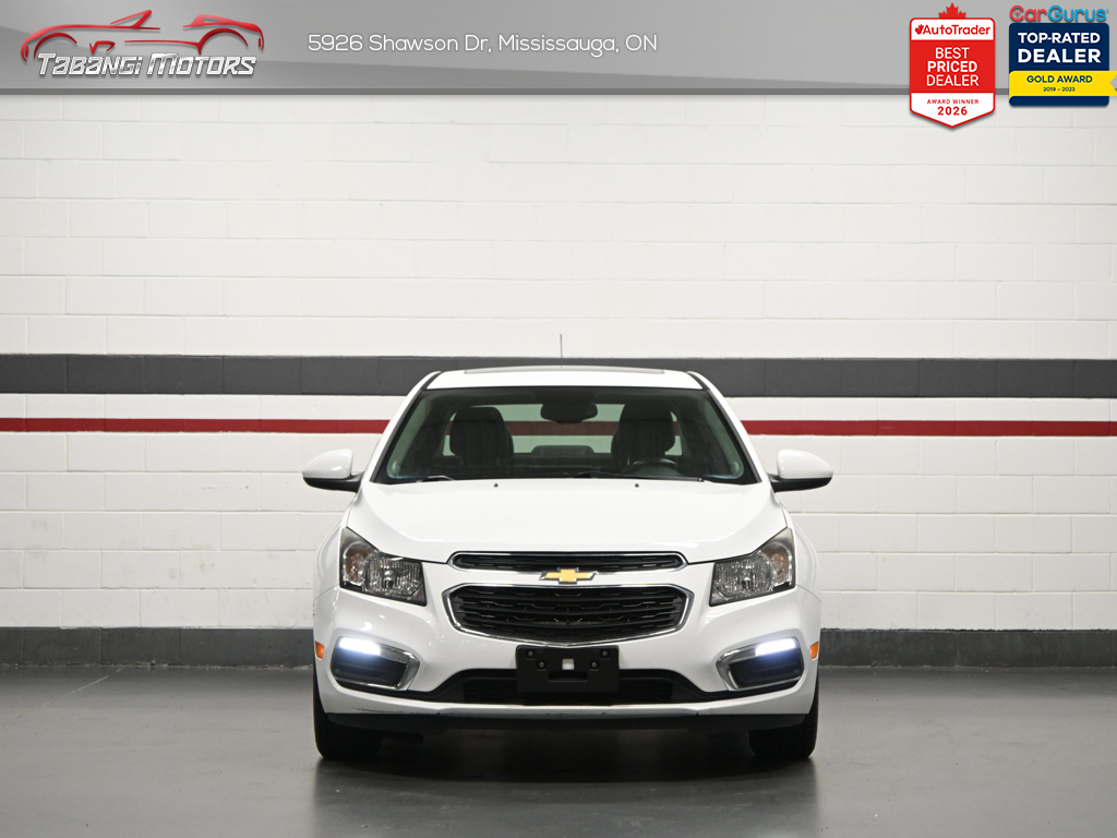 2015 Chevrolet Cruze 2LT No Accident Sunroof Leather Navigation Pionee