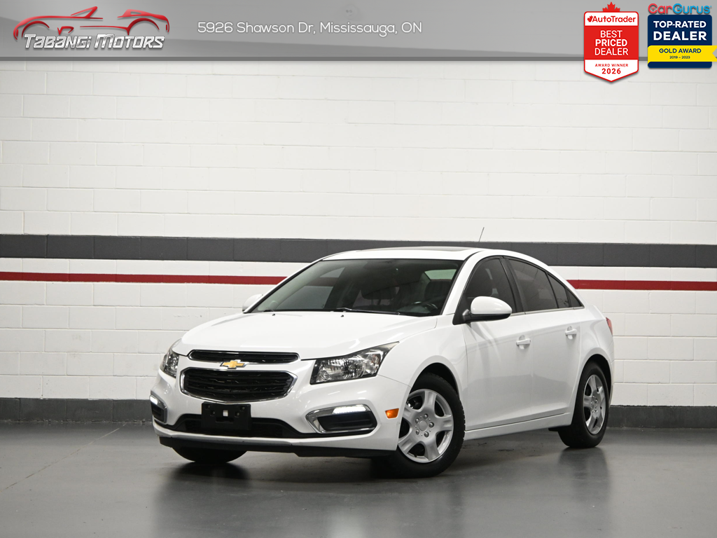 2015 Chevrolet Cruze 2LT No Accident Sunroof Leather Navigation Pionee