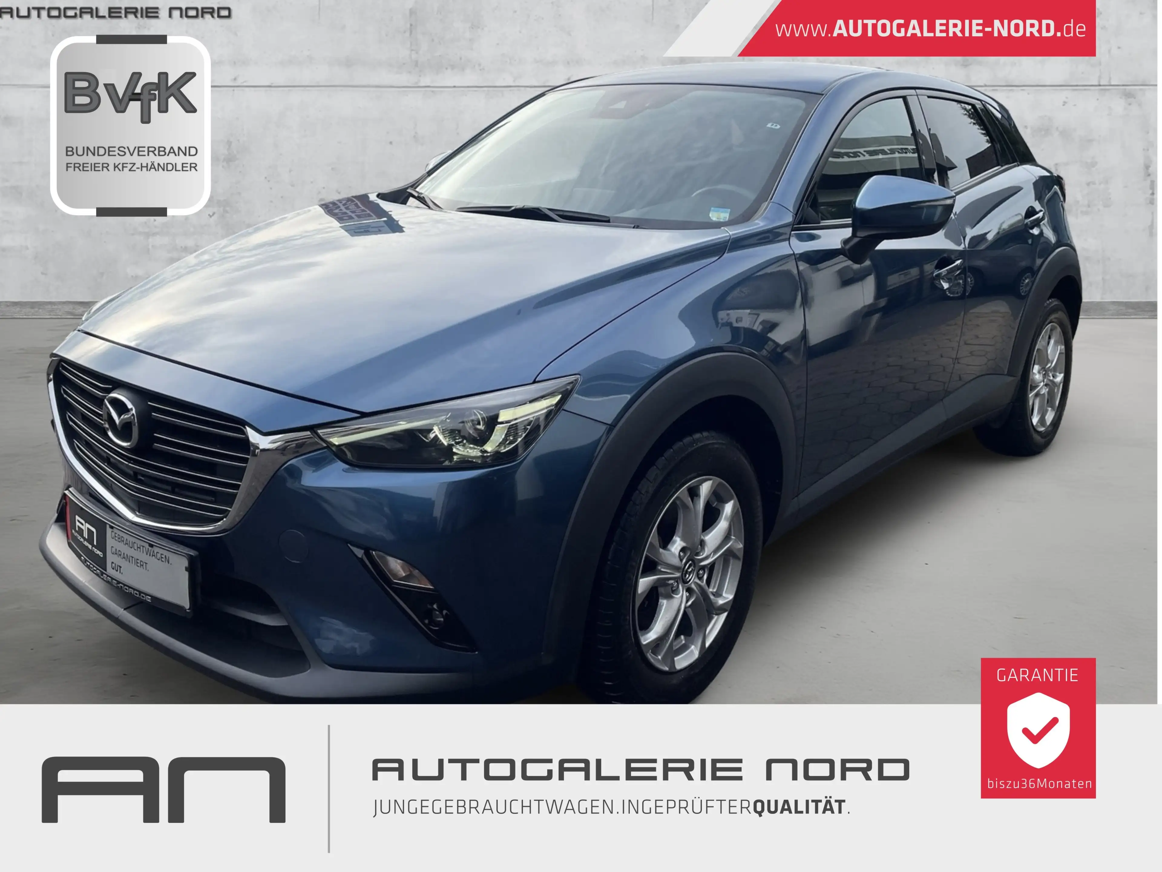 Mazda CX-3 Exclusive-Line Aut.+LED+Sitzheiz+PDC