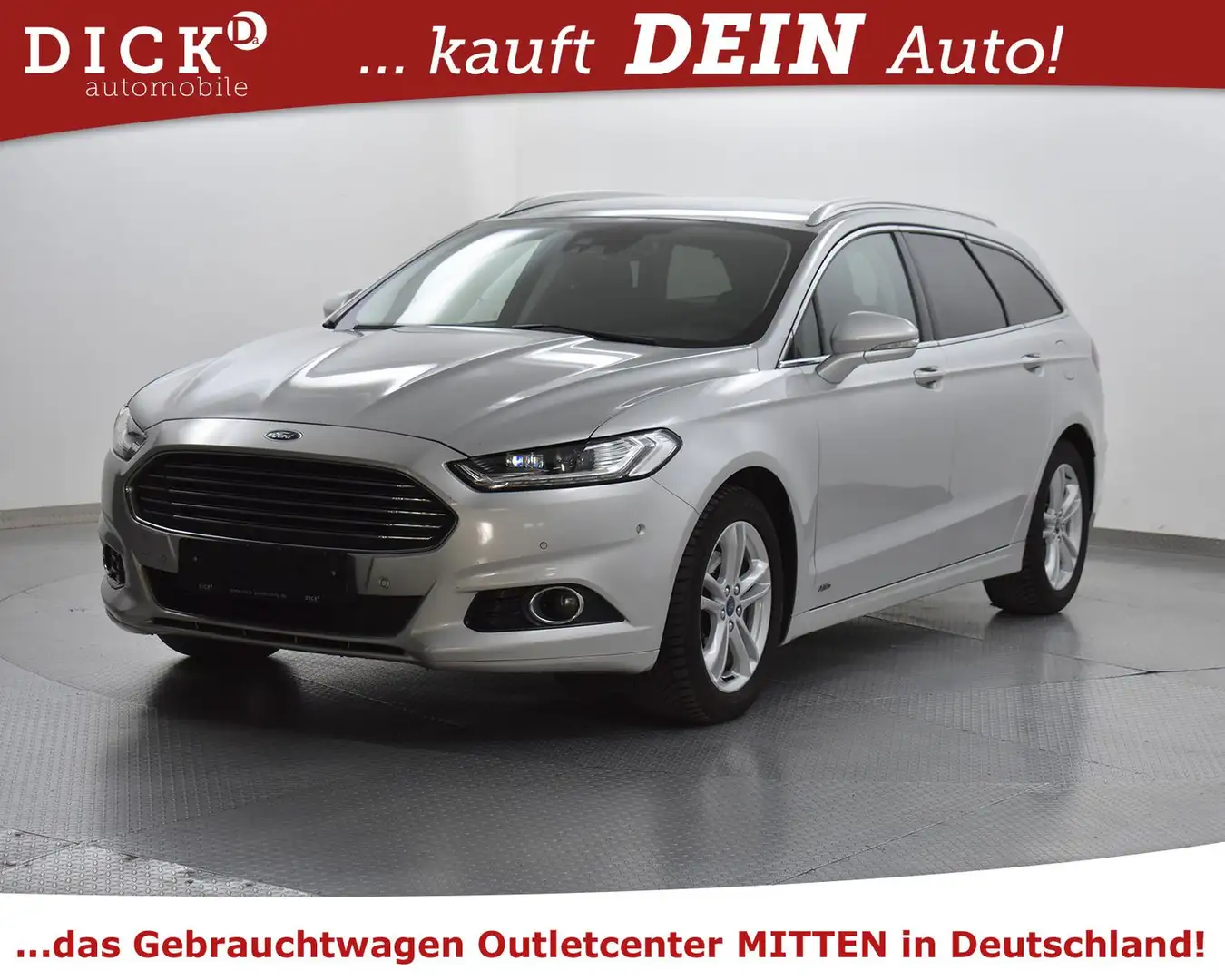 Ford Mondeo Tu 2.0d Aut Titan AWD NAV+KAM+LED+SHZ+ACC Stříbrná - 2