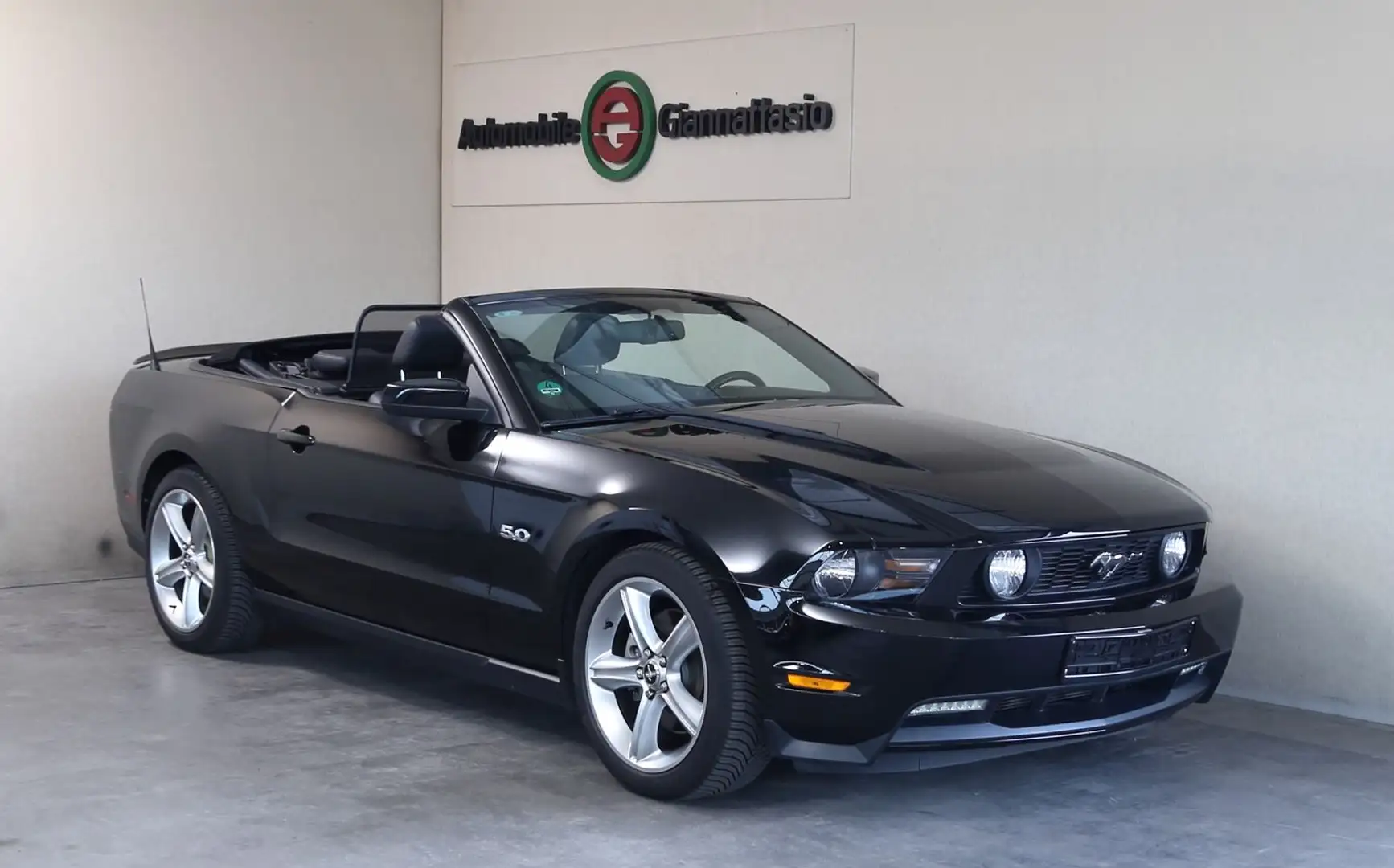 Ford GT Mustag GT V8 Premium Cabrio 2.Hand*Unfallfrei Schwarz - 1