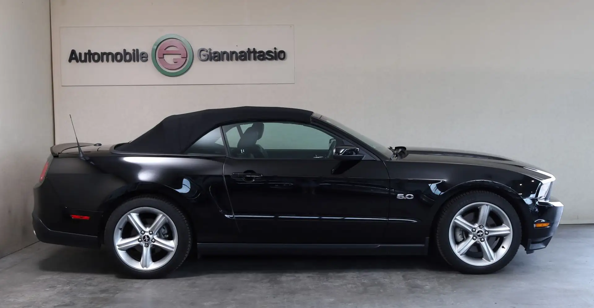 Ford GT Mustag GT V8 Premium Cabrio 2.Hand*Unfallfrei Schwarz - 2