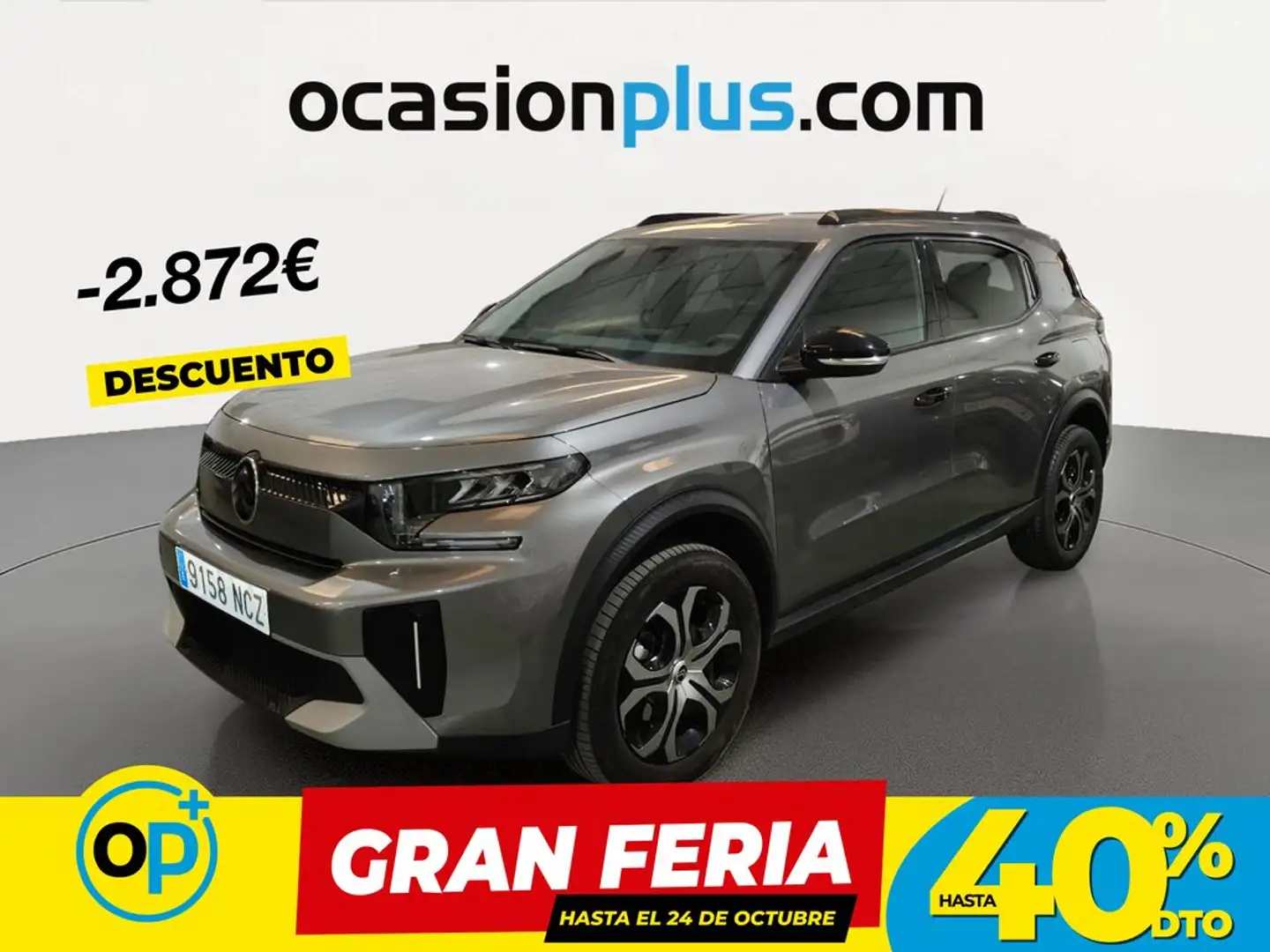 Citroen C3 Aircross Hybrid Plus e-DCS6 145 Gris - 1
