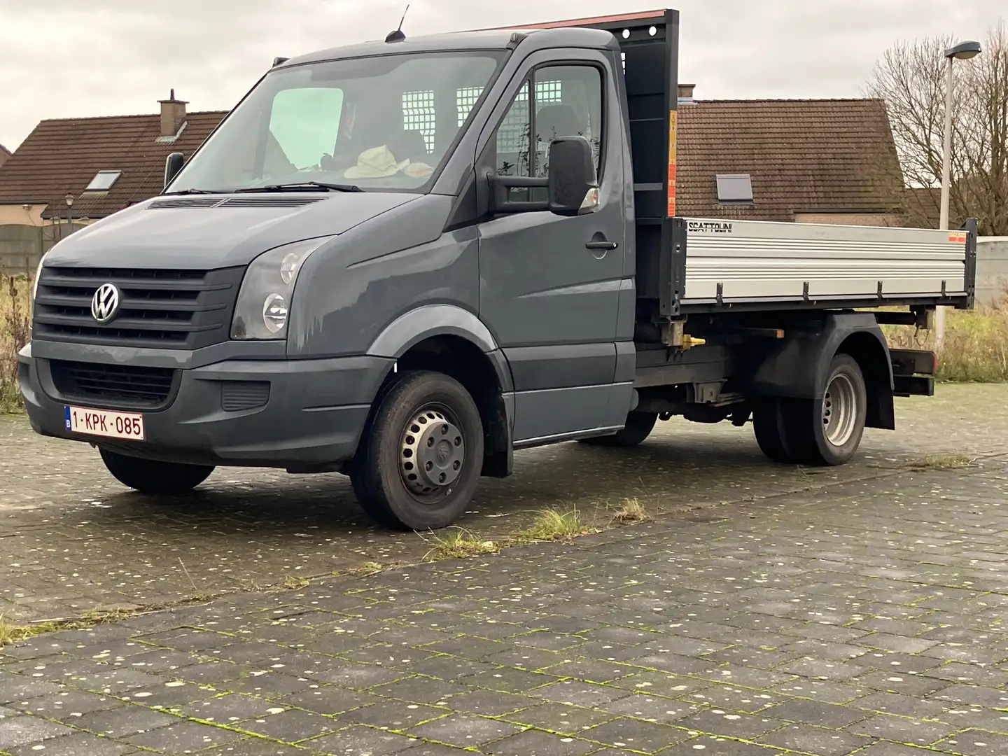 Volkswagen Crafter Pick-up Driezijdige kipper Gri - 1