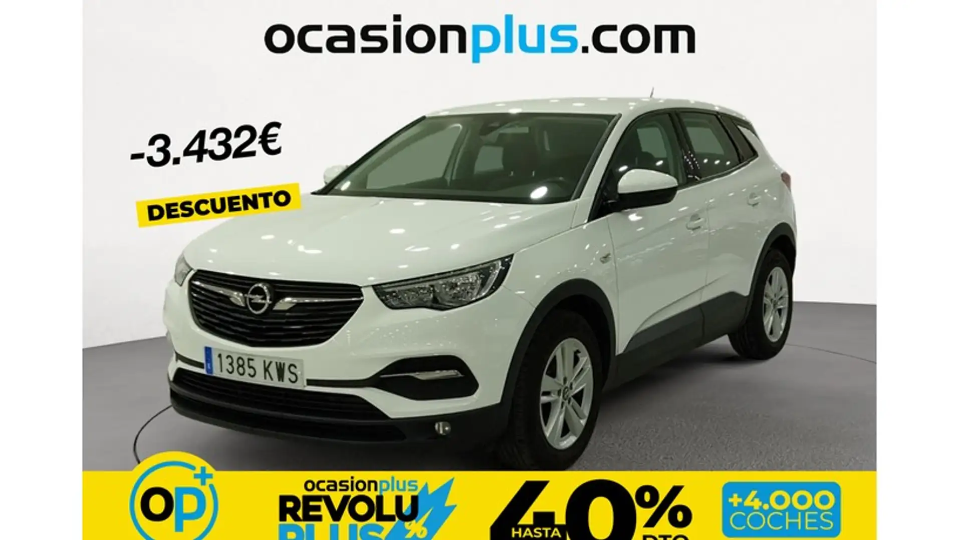 Opel Grandland X 1.2T S&S Selective 130 (4.75) Euro 6.2 Blanco - 1