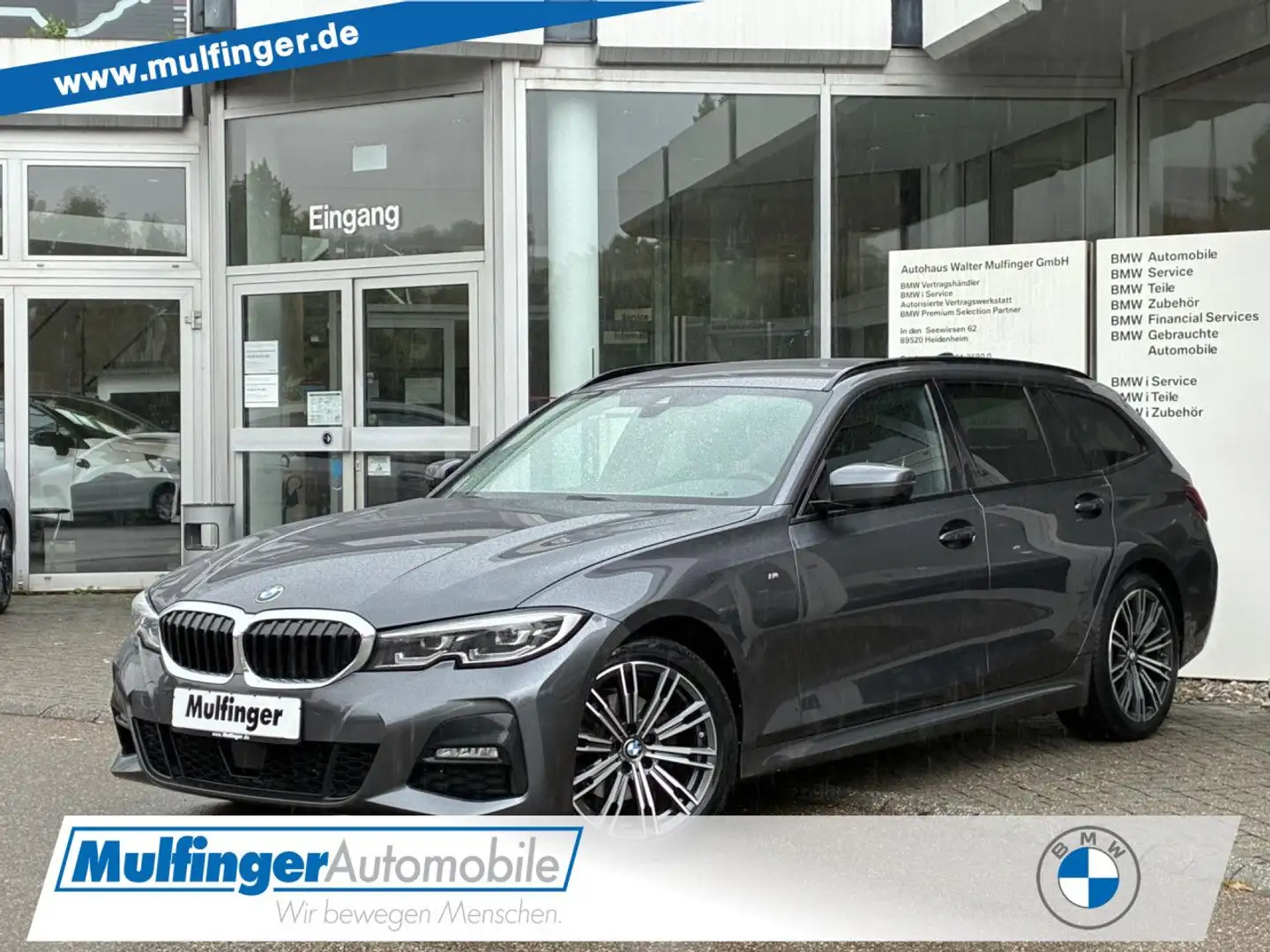 BMW 320 d T.xDr.M Sport ACC Kamera LivePro.DrivParkAs Grigio - 1