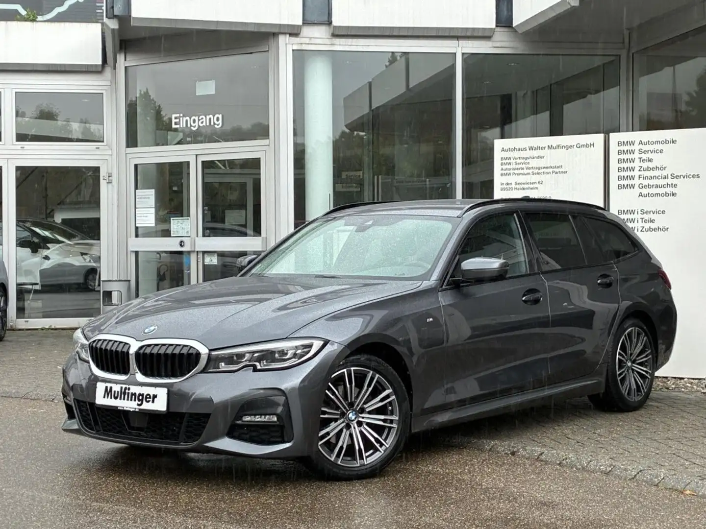 BMW 320 d T.xDr.M Sport ACC Kamera LivePro.DrivParkAs Grigio - 2