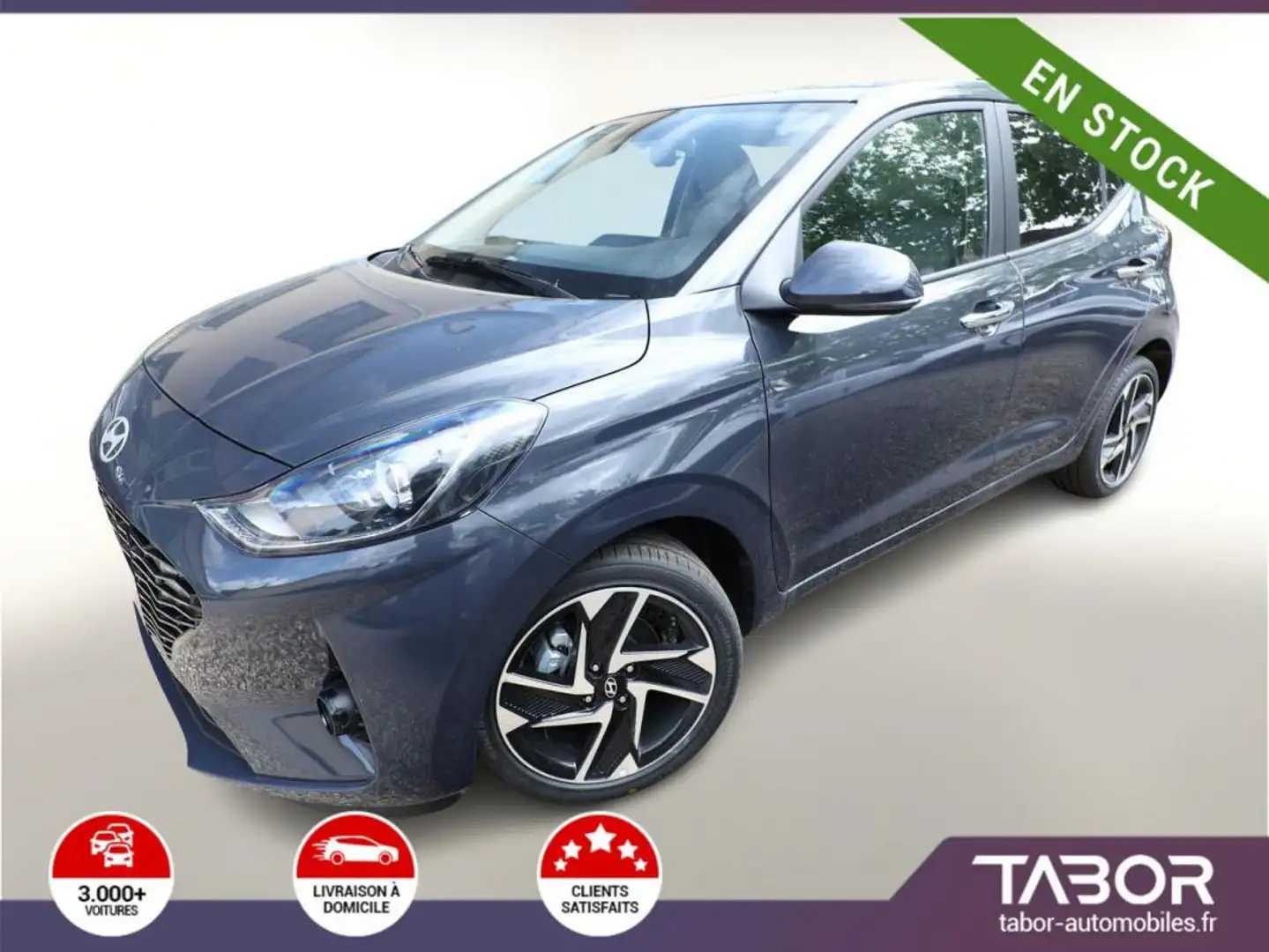 Hyundai i10 1.2 MPI 79 AT Prime GPS cam clima Gri - 1