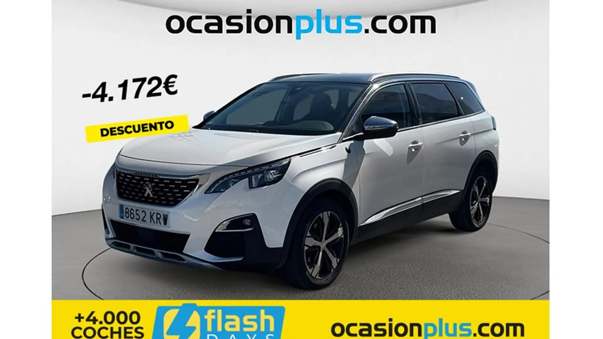 Peugeot 5008 1.6 BlueHDi Style 7 pl. EAT6 120 Blanco - 1
