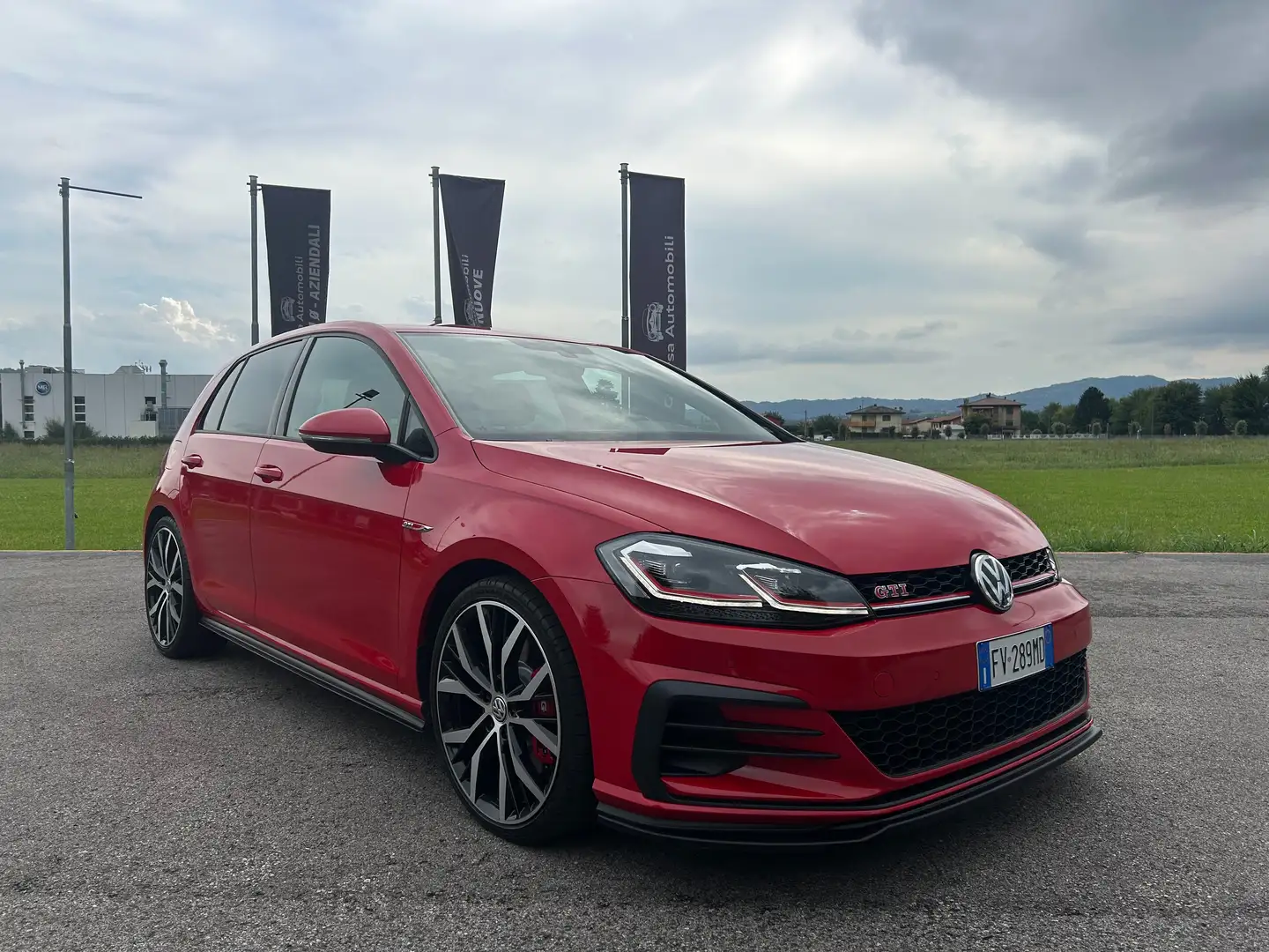 Volkswagen Golf GTI Golf VII 2017 5p 5p 2.0 tsi Performance 245cv dsg Rosso - 1