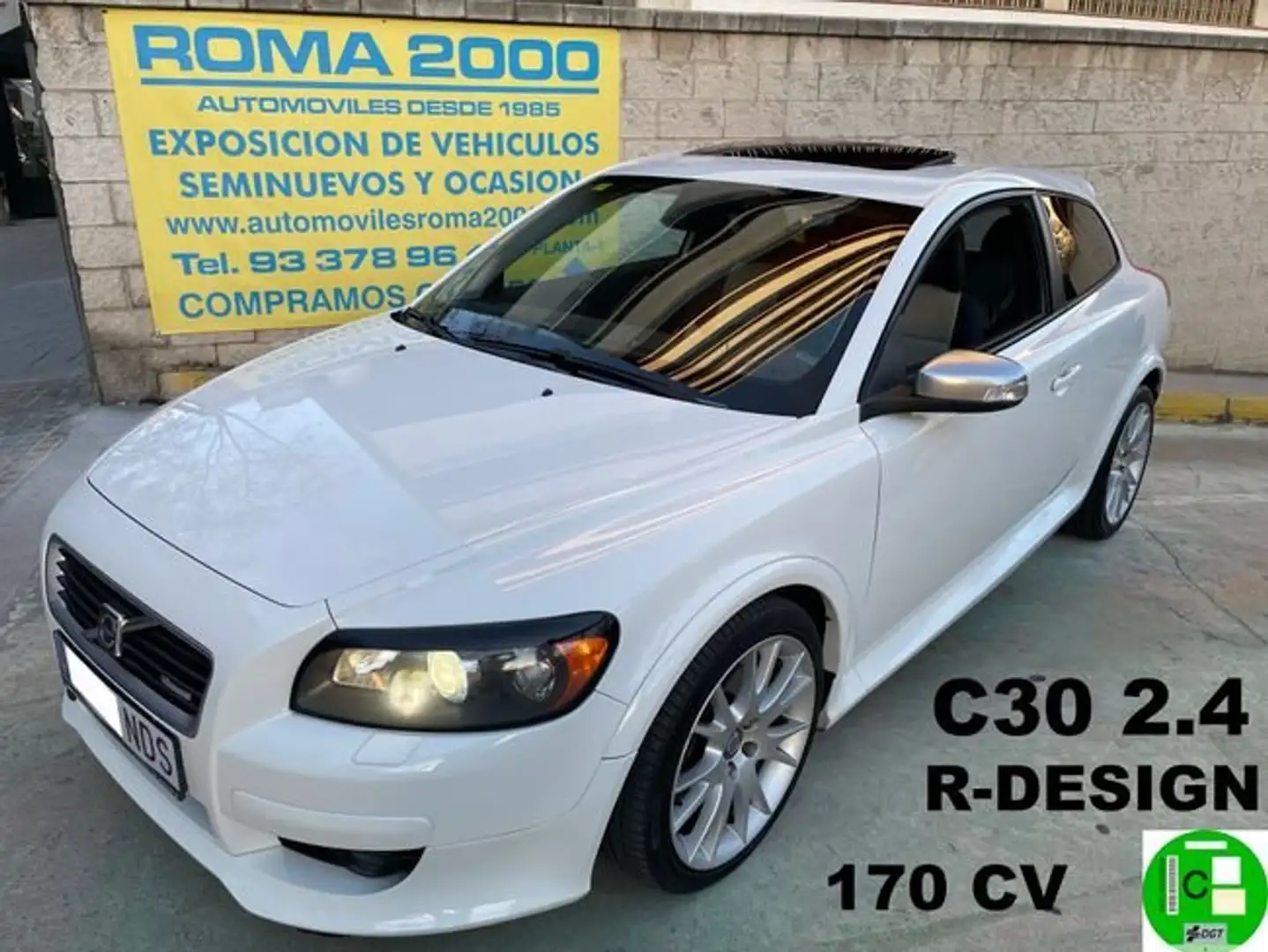 Volvo C30 2.0 F R-Design Blanco - 1
