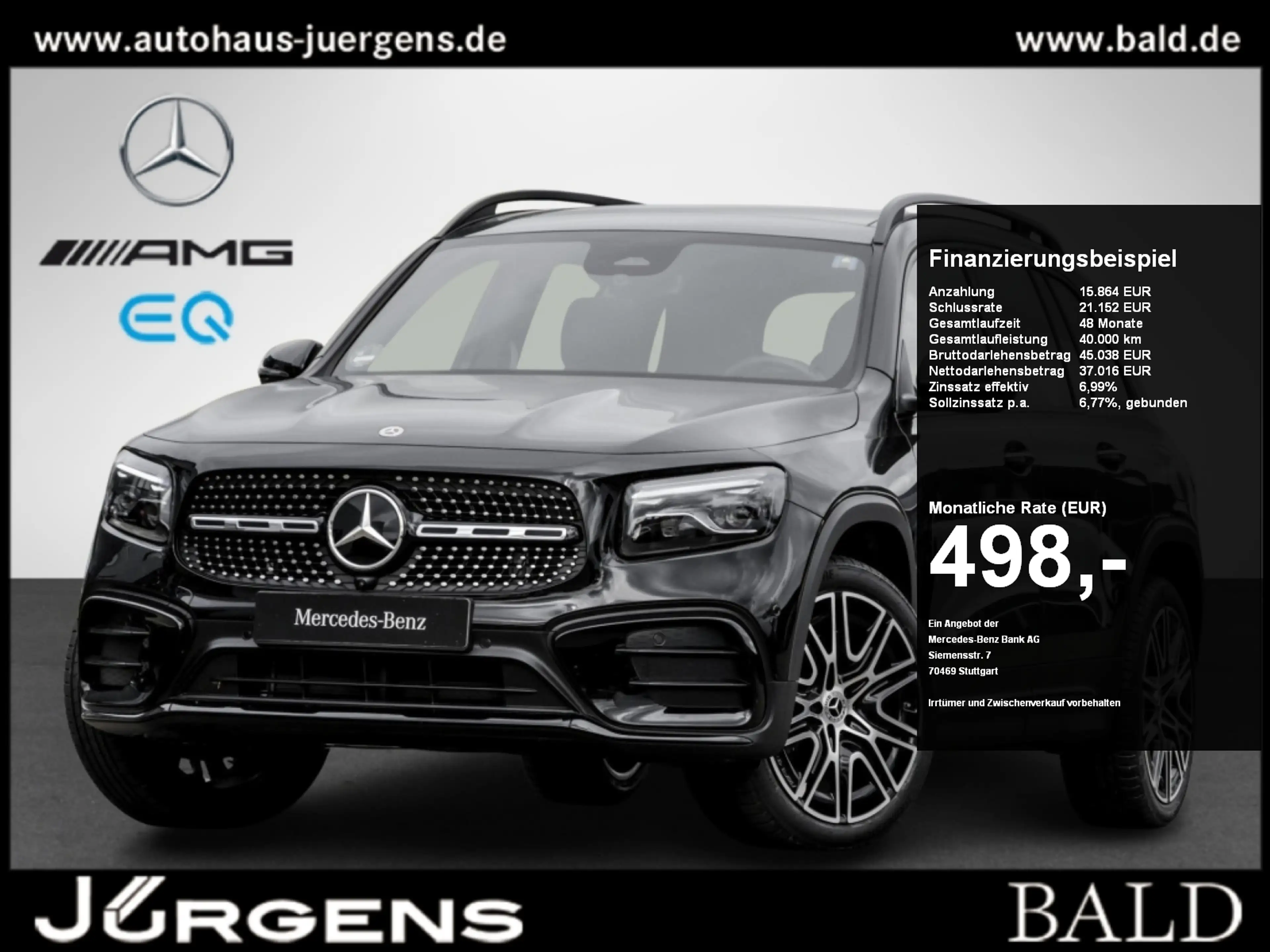 Mercedes-Benz GLB 220 d 4M AMG-Sport/Pano/Technik/7.Sitze/AHK