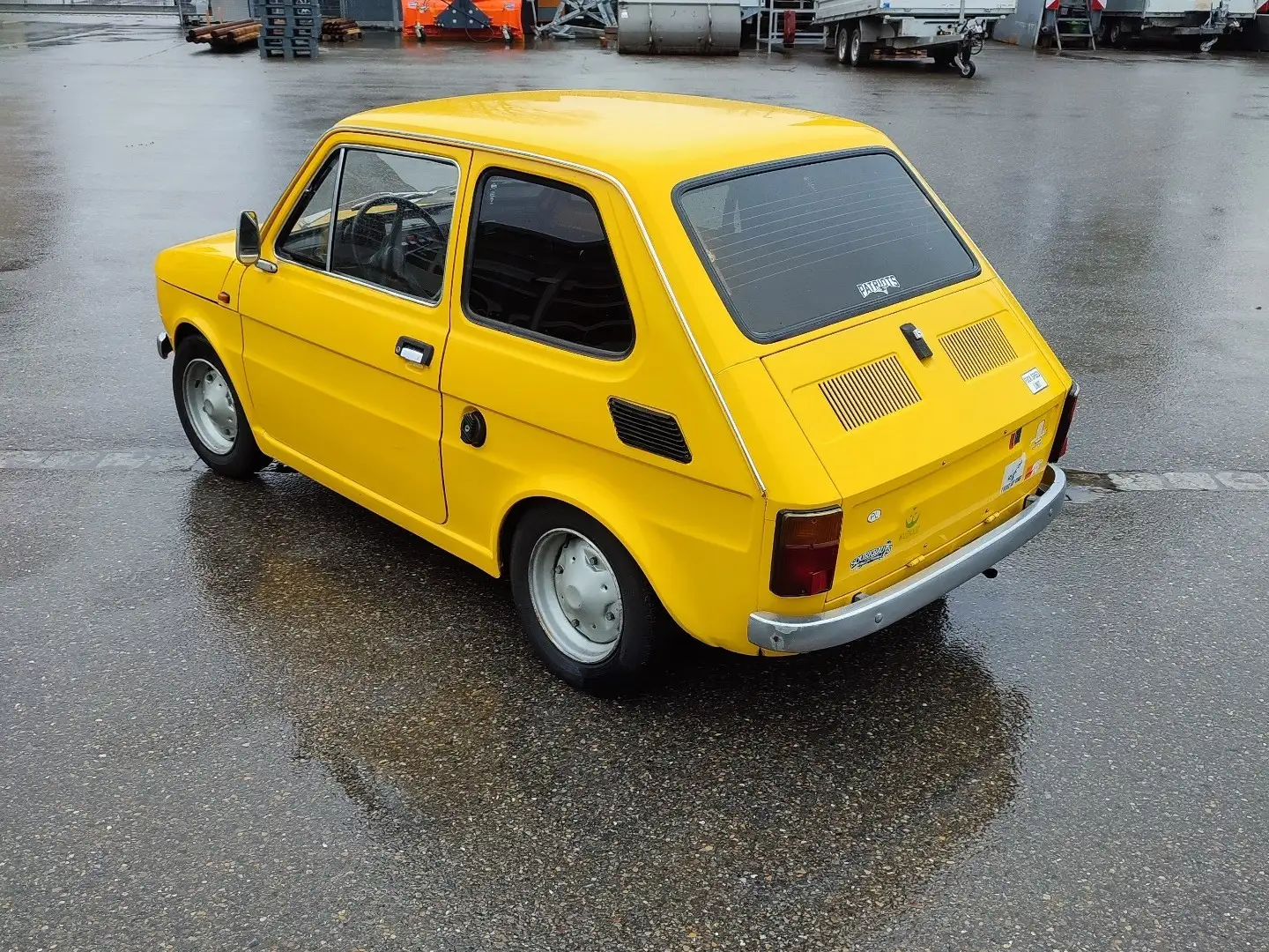 Fiat 126 Yellow - 2