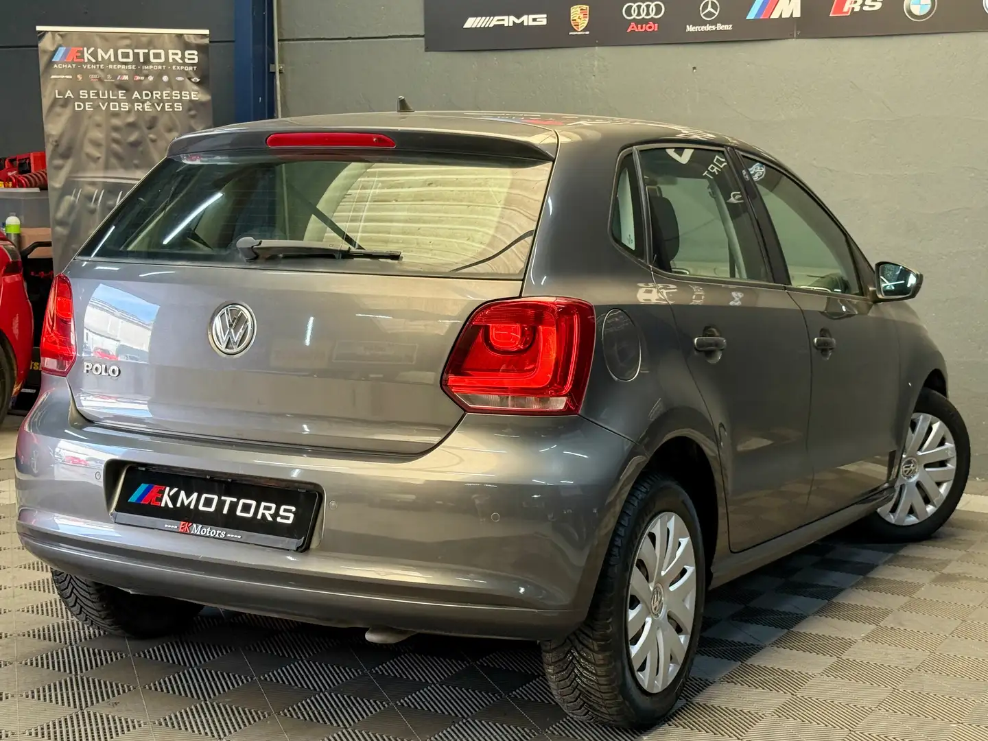 Volkswagen Polo °1.6TDI°CLIM-DIGITAL°CRUISE°PDC Grijs - 2