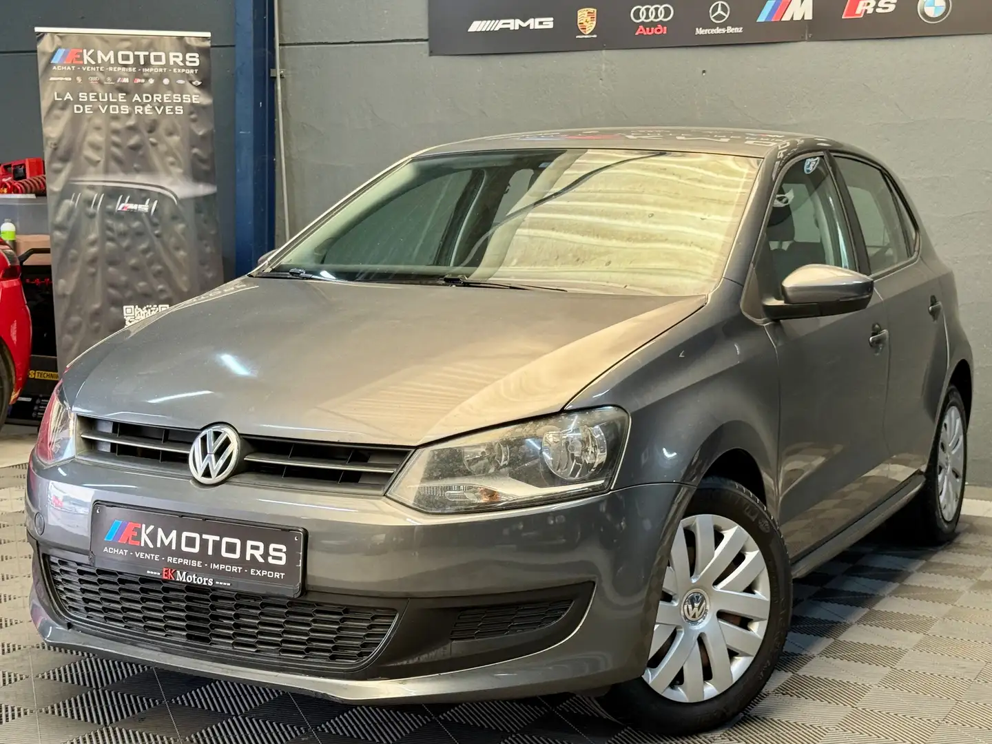 Volkswagen Polo °1.6TDI°CLIM-DIGITAL°CRUISE°PDC Grijs - 1