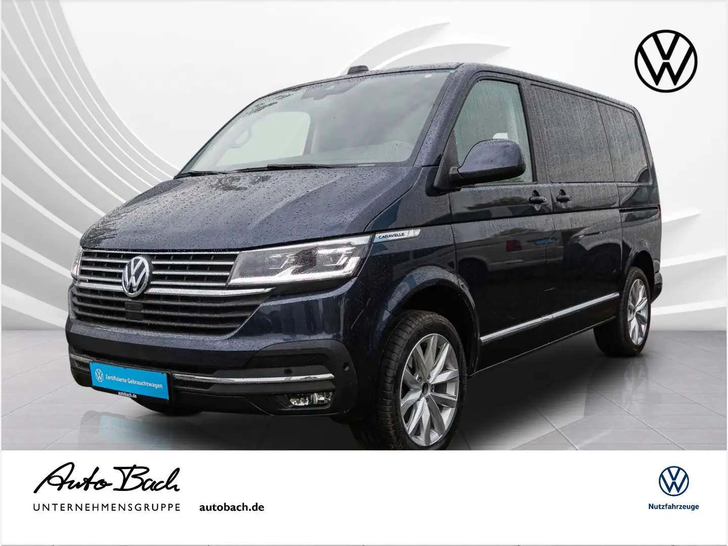 Volkswagen T6.1 Caravelle 2.0 TDI "Highline" KR 4M DSG Navi Blau - 1