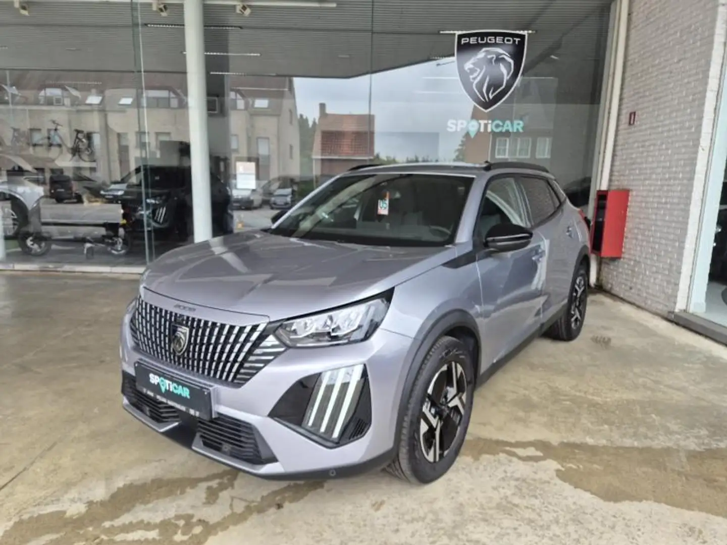 Peugeot 2008 NIEUW/360 CAMERA/NAVI PACK ALLURE MILD HYBRID Gris - 1