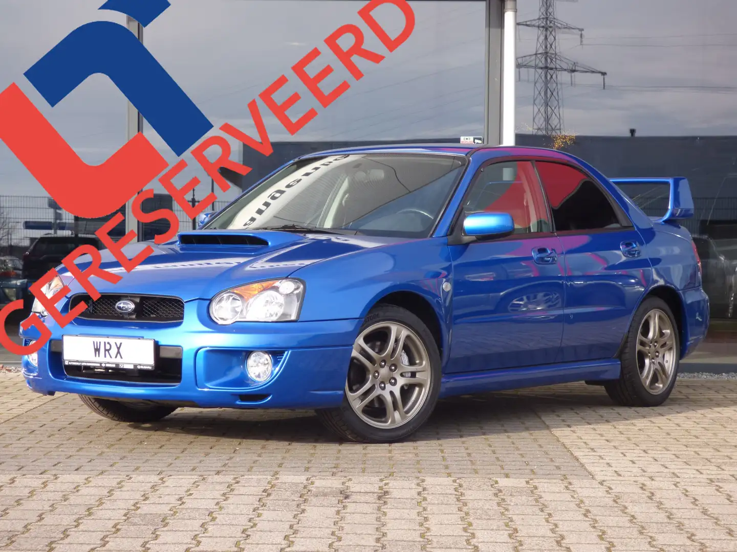 Subaru Impreza 2.0 WRX AWD | WR Blue |STi spoiler | Full History Blauw - 1