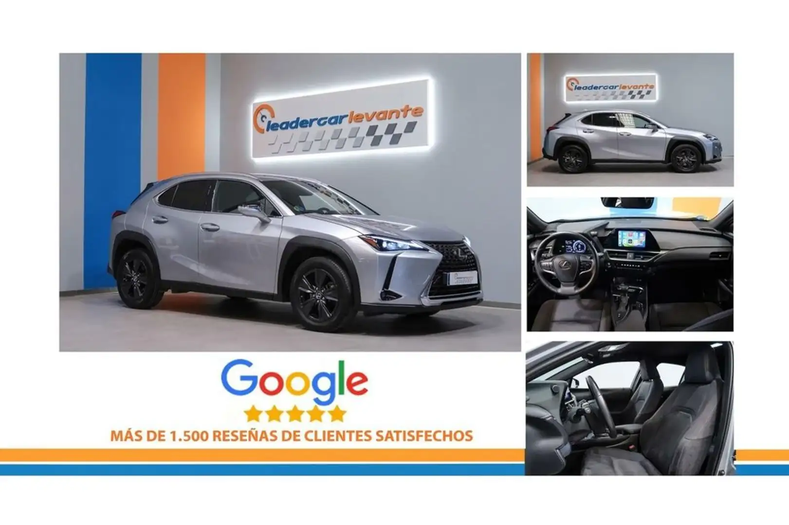 Lexus UX 250h 2.0 PREMIUM 184CV Zilver - 1