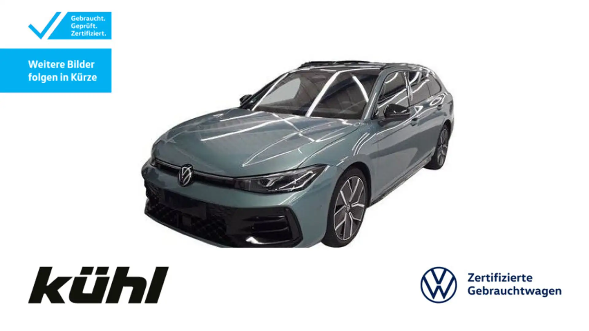 Volkswagen Passat Variant 2.0 TSI 4M DSG R line IQ.Light/AC Grün - 1