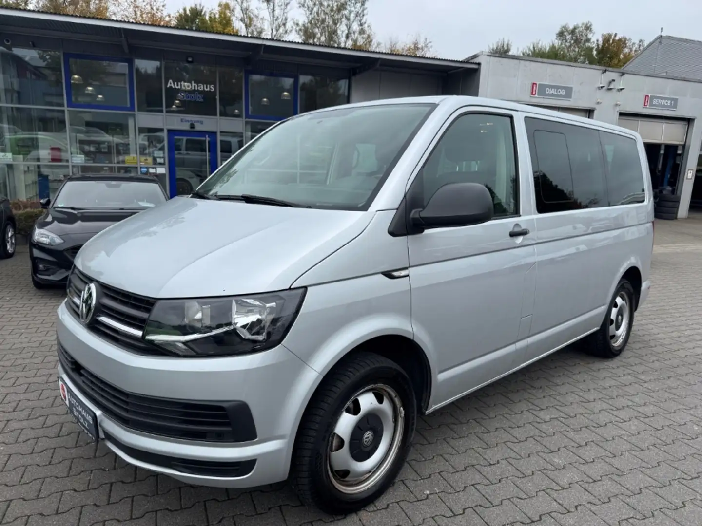 Volkswagen T6 Multivan Bus Trendline Navi SHZ Notbremsass. Tel.-Vorb. PDC Argent - 1