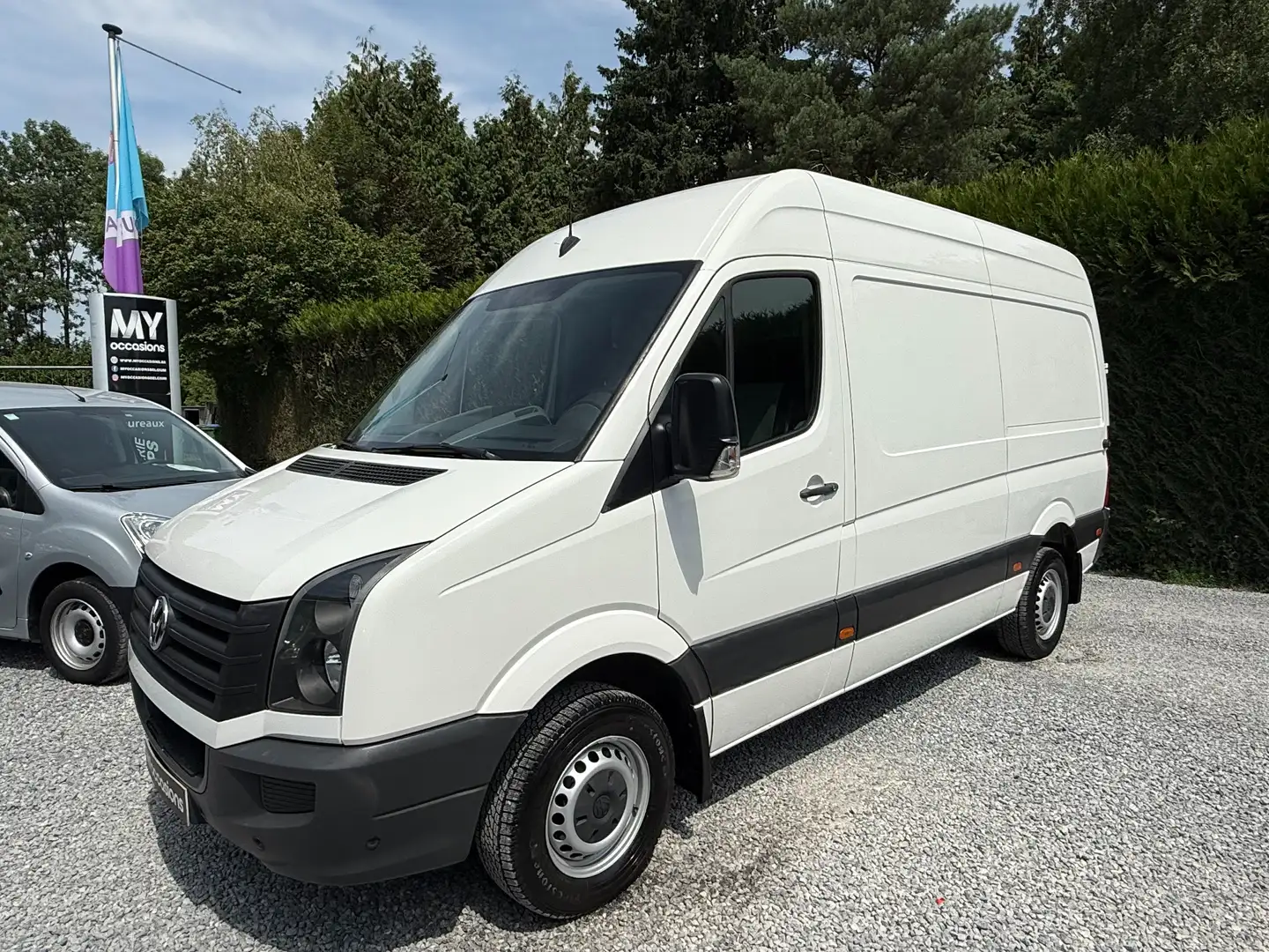 Volkswagen Crafter 2.0 TDi - 59.000 KM SEULEMENT - TVA DEDUCTIBLE - Bianco - 1