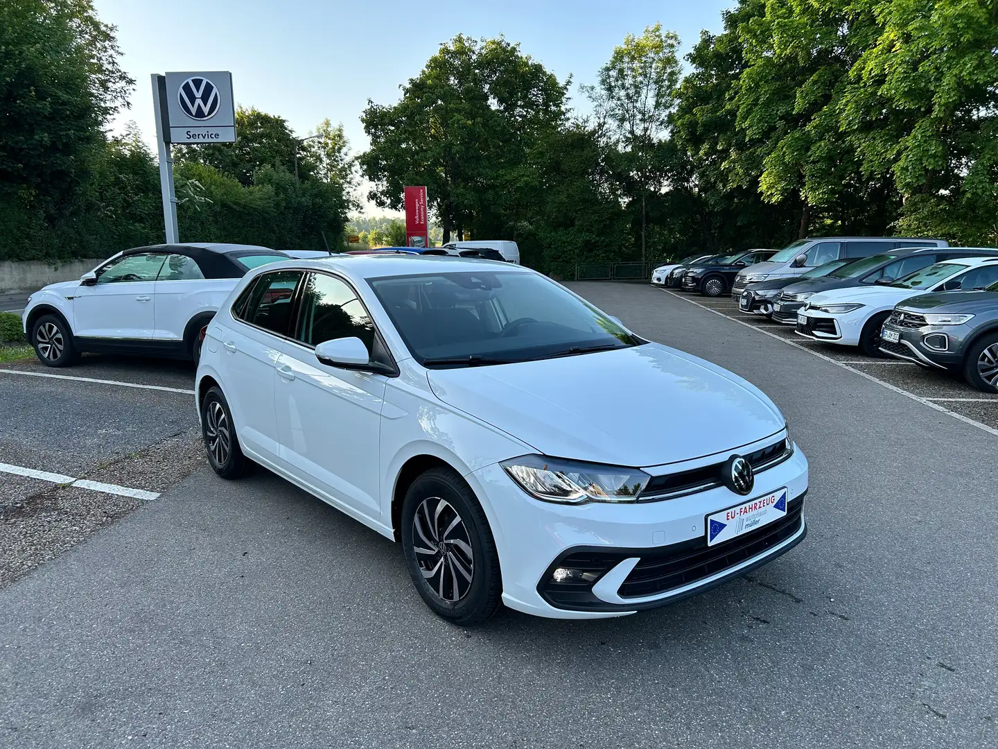 Volkswagen Polo 1.0 TSI OPF Life LED GRA APP-Connect Blanc - 1