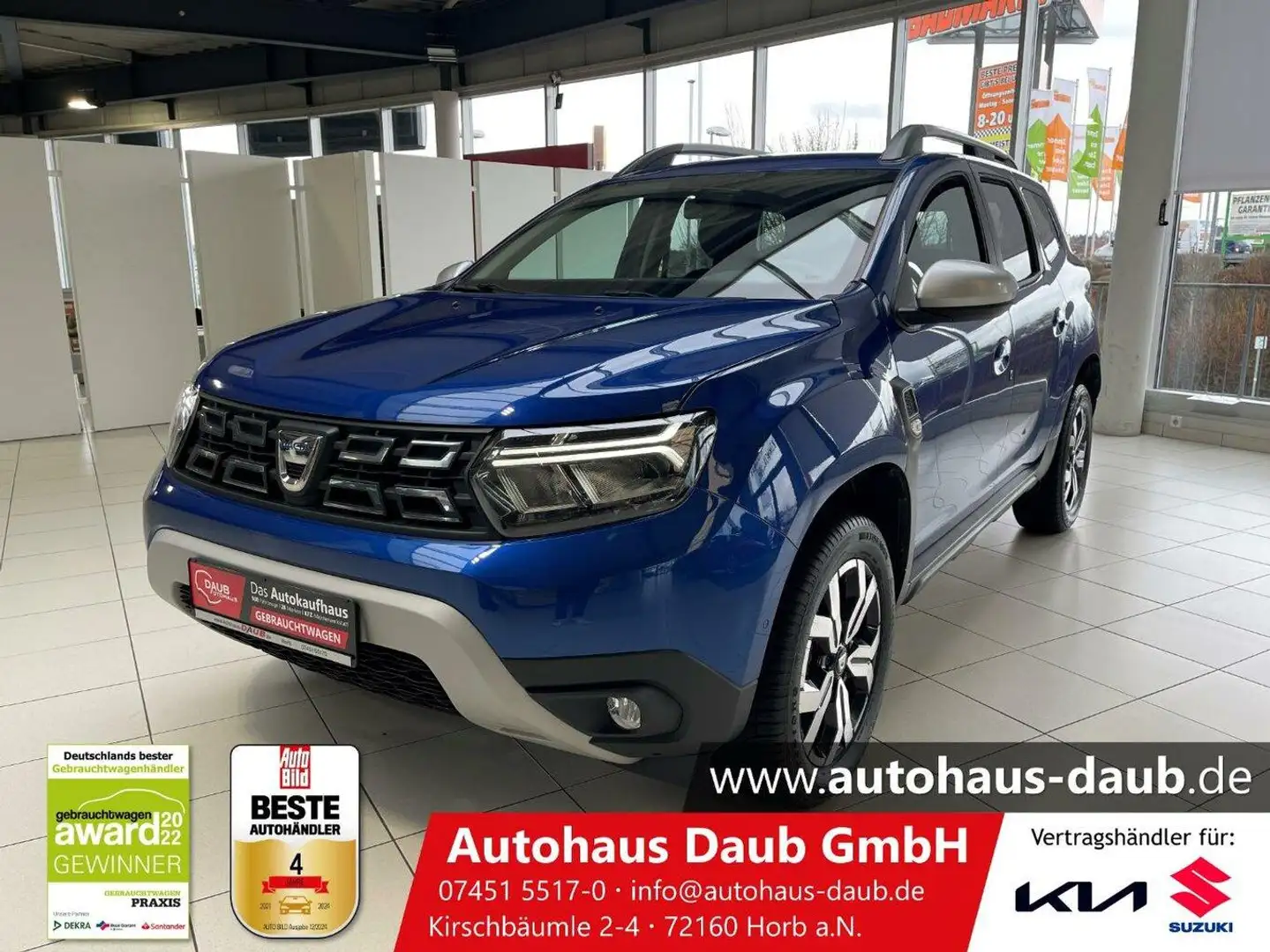 Dacia Duster II 1.5 Blue dCi 115 Prestige+Navi+Kamera+ Blauw - 2