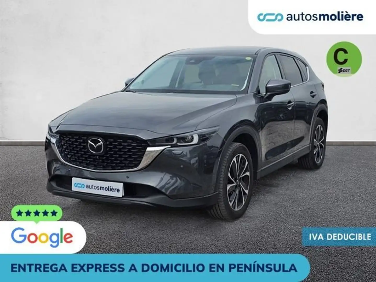 Mazda CX-5 2.0+GE+Zenith+2WD+AT+121+kW+%28165+CV%29 Grijs - 1