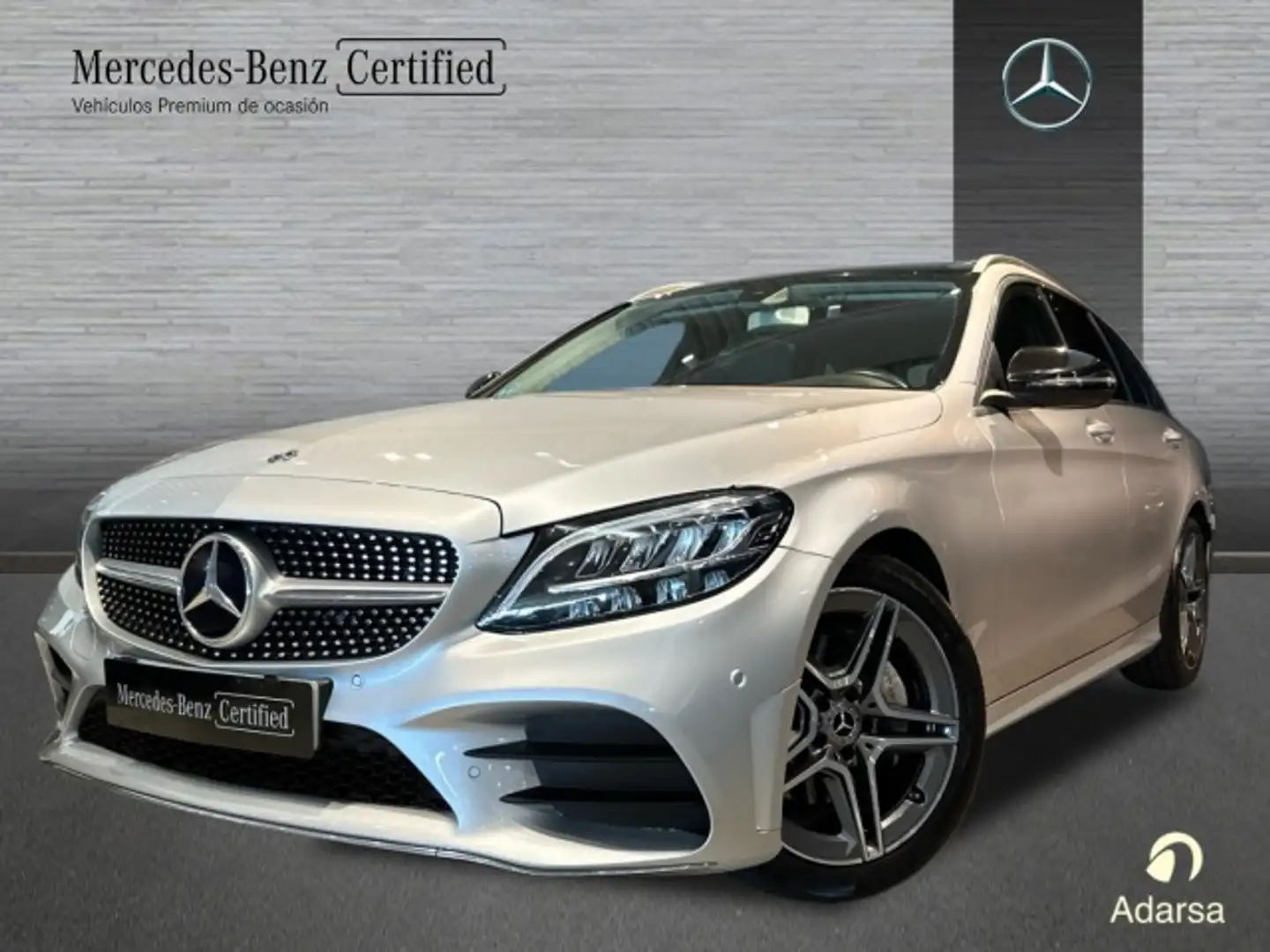 Mercedes-Benz C 220 Estate 220d 9G-Tronic Argent - 1