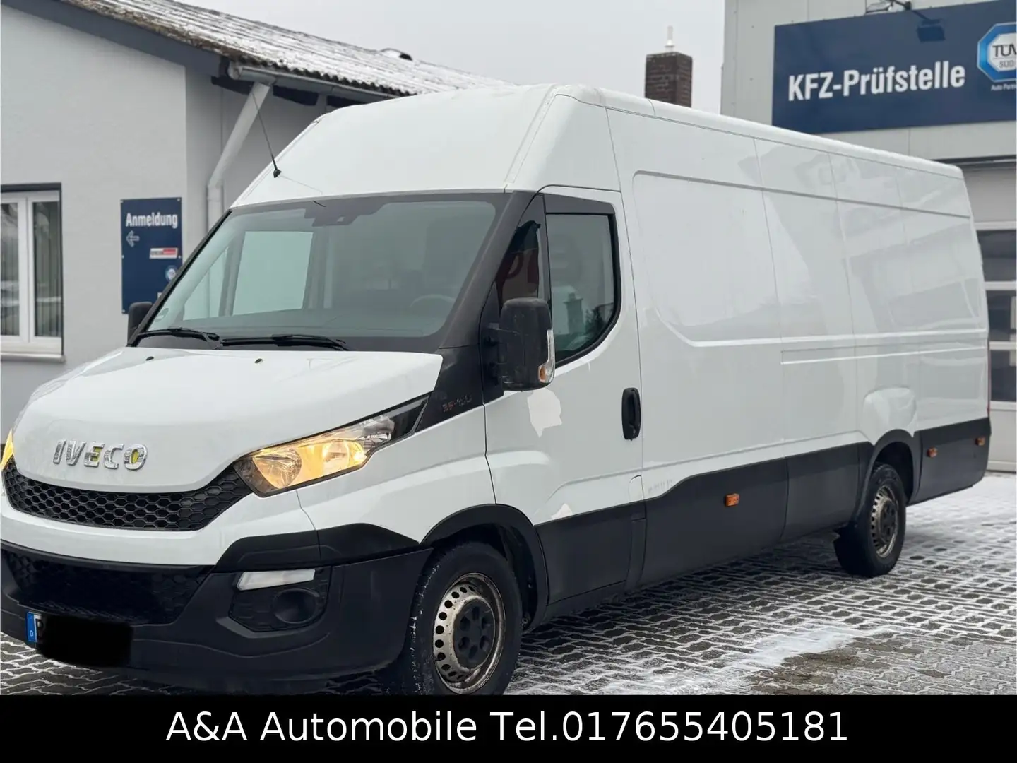 Iveco Daily 35S15 L5 Maxi Jumbo Kastewagen Klima Weiß - 1