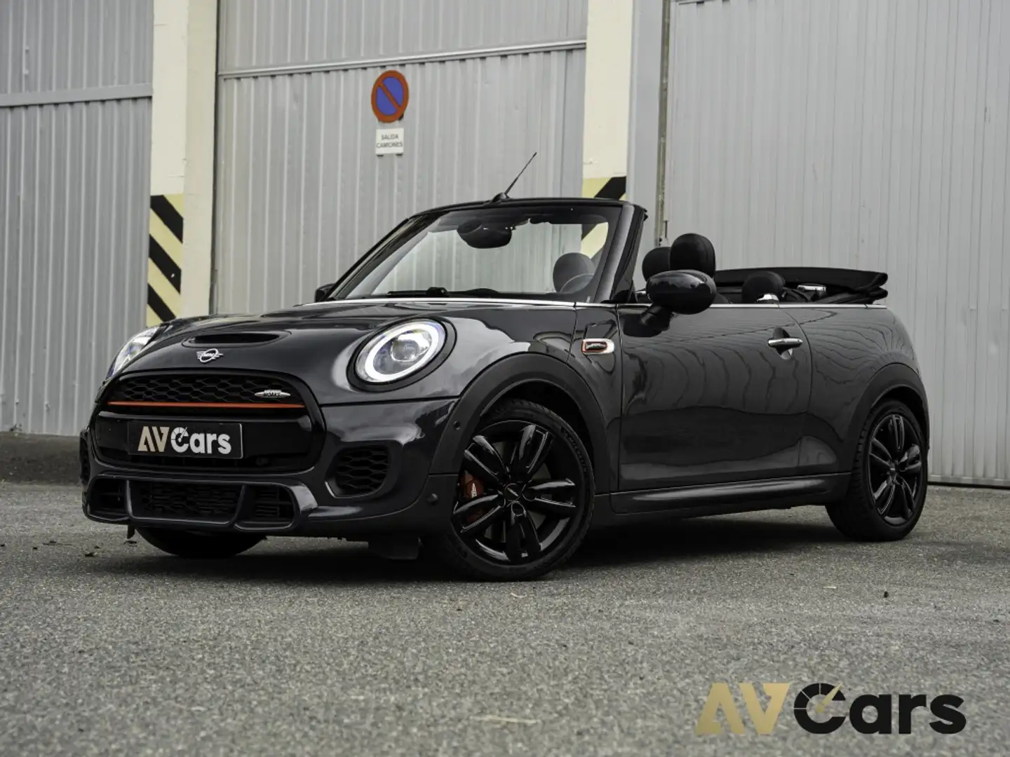 MINI John Cooper Works Cabrio Aut. Gris - 1