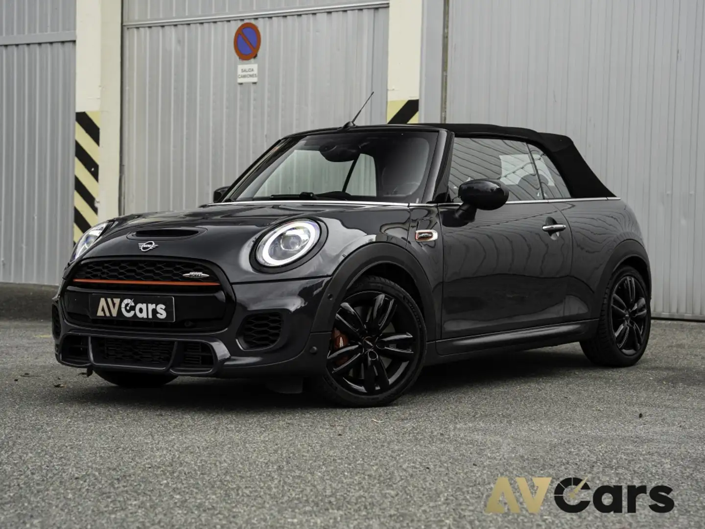 MINI John Cooper Works Cabrio Aut. Gris - 2