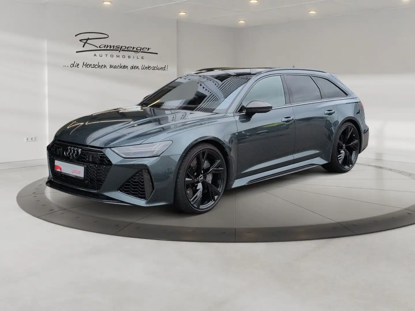 Audi RS6 HuD 305 kmh Carbon Keramik Pano B&O Grün - 2